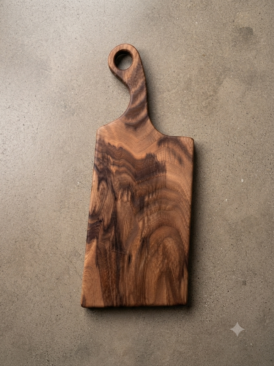 Handcrafted Walnut Charcuterie Board - 24" x 11"
