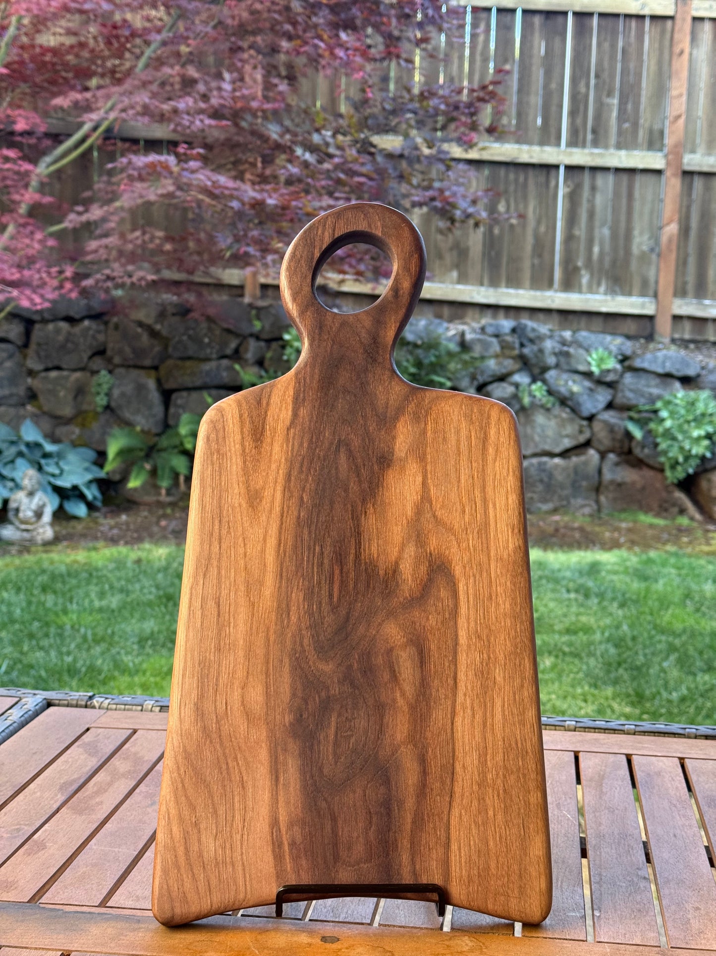 Forest-to-Table — Handcrafted Walnut Charcuterie Board